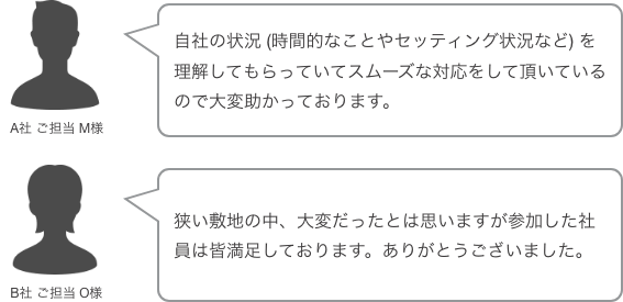 お客様のご意見